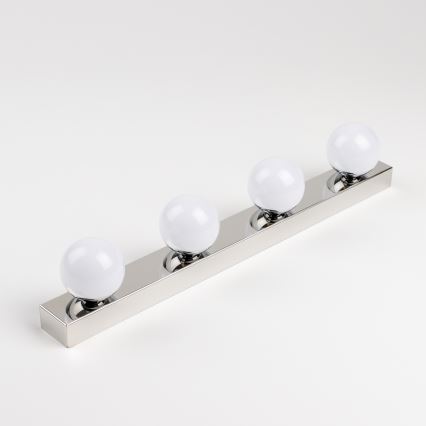 Brilagi - LED-peilivalaisin kylpyhuoneeseen HOLLYWOOD 4xLED/3W/230V, 53 cm, IP44, kiiltävä kromi
