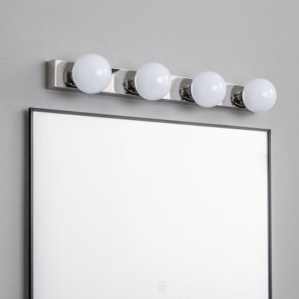 Brilagi - LED-peilivalaisin kylpyhuoneeseen HOLLYWOOD 4xLED/3W/230V, 53 cm, IP44, kiiltävä kromi