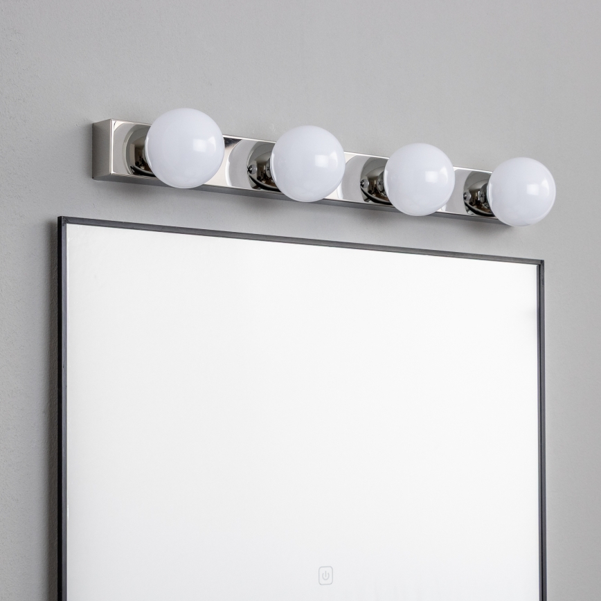 Brilagi - LED-peilivalaisin kylpyhuoneeseen HOLLYWOOD 4xLED/3W/230V, 53 cm, IP44, kiiltävä kromi