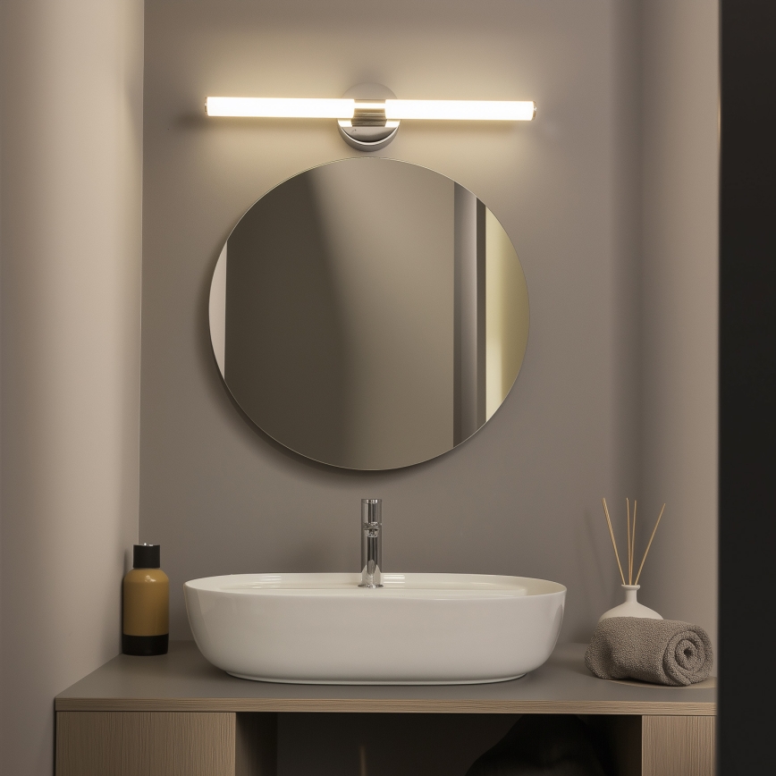 Brilagi - LED-kylpyhuoneen peilivalaisin LARA LED/10W/230V 60 cm IP44 kiiltävä kromi