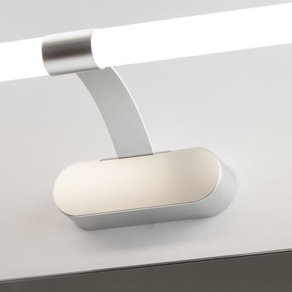 Brilagi - LED-peilivalaisin kylpyhuoneeseen 2-in-1 TUBEO LED/8W/230V 60 cm IP44 hopea