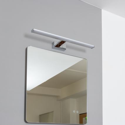 Brilagi - LED-kylpyhuonepeilivalaisin 3-in-1 VESTRA LED/12W/230V 60 cm IP44 kiiltävä kromi