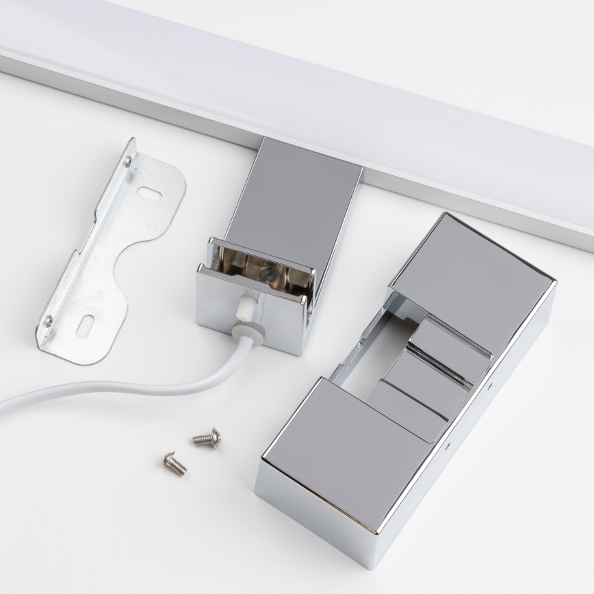 Brilagi - LED-kylpyhuonepeilivalaisin 3-in-1 VESTRA LED/12W/230V 60 cm IP44 kiiltävä kromi