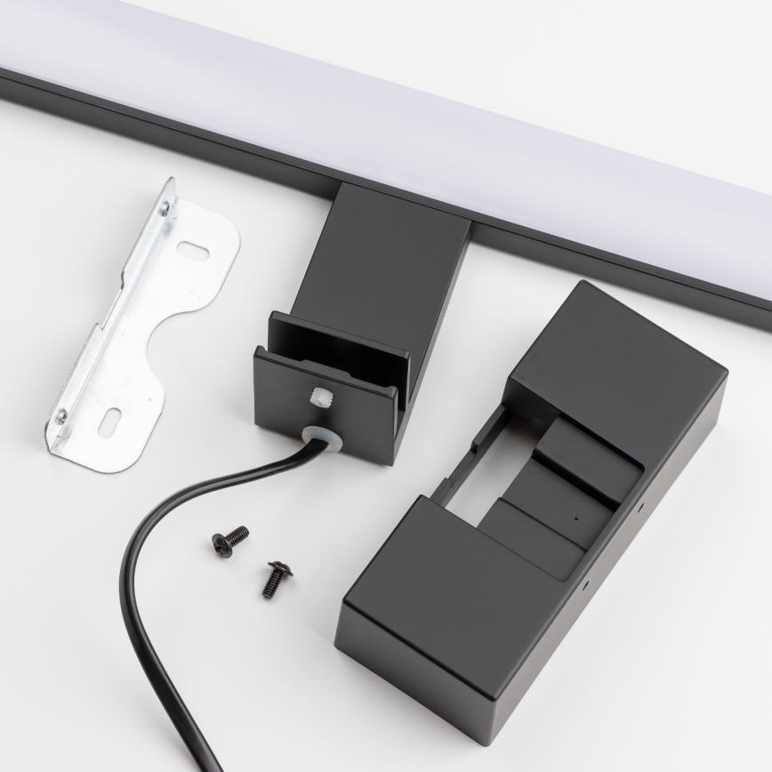 Brilagi - LED-peilivalaisin kylpyhuoneeseen 3-in-1 VESTRA LED/6W/230V 30 cm IP44 musta