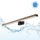 Brilagi - LED Kylpyhuoneen peilivalaisin WOODY MIRROR 3-in-1 LED/15W/230V 80 cm IP44 musta/tammi-saksanpähkinä