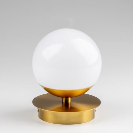 Brilagi - LED-kylpyhuoneen seinävalaisin BALL LED/6W/230V 3000/4000/6500K IP44 kultainen