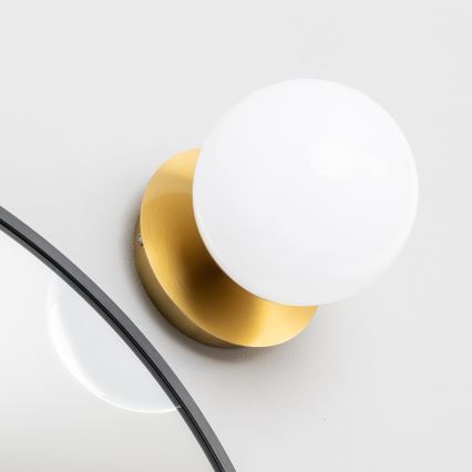 Brilagi - LED-kylpyhuoneen seinävalaisin BALL LED/6W/230V 3000/4000/6500K IP44 kultainen