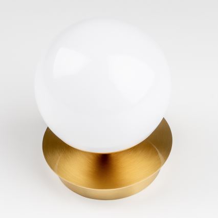 Brilagi - LED-kylpyhuoneen seinävalaisin BALL LED/6W/230V 3000/4000/6500K IP44 kultainen