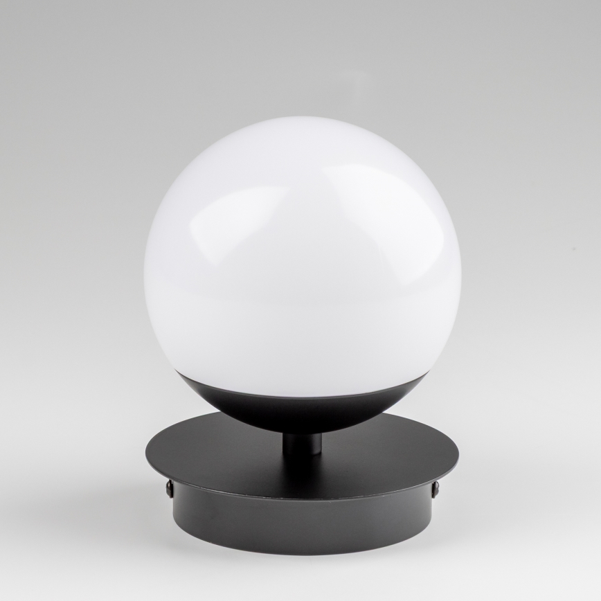 Brilagi - LED-kylpyhuoneen seinävalaisin BALL LED/6W/230V 3000/4000/6500K IP44 musta