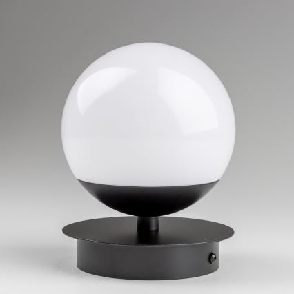 Brilagi - LED-kylpyhuoneen seinävalaisin BALL LED/6W/230V 3000/4000/6500K IP44 musta