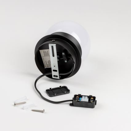 Brilagi - LED-kylpyhuoneen seinävalaisin BALL LED/6W/230V 3000/4000/6500K IP44 musta