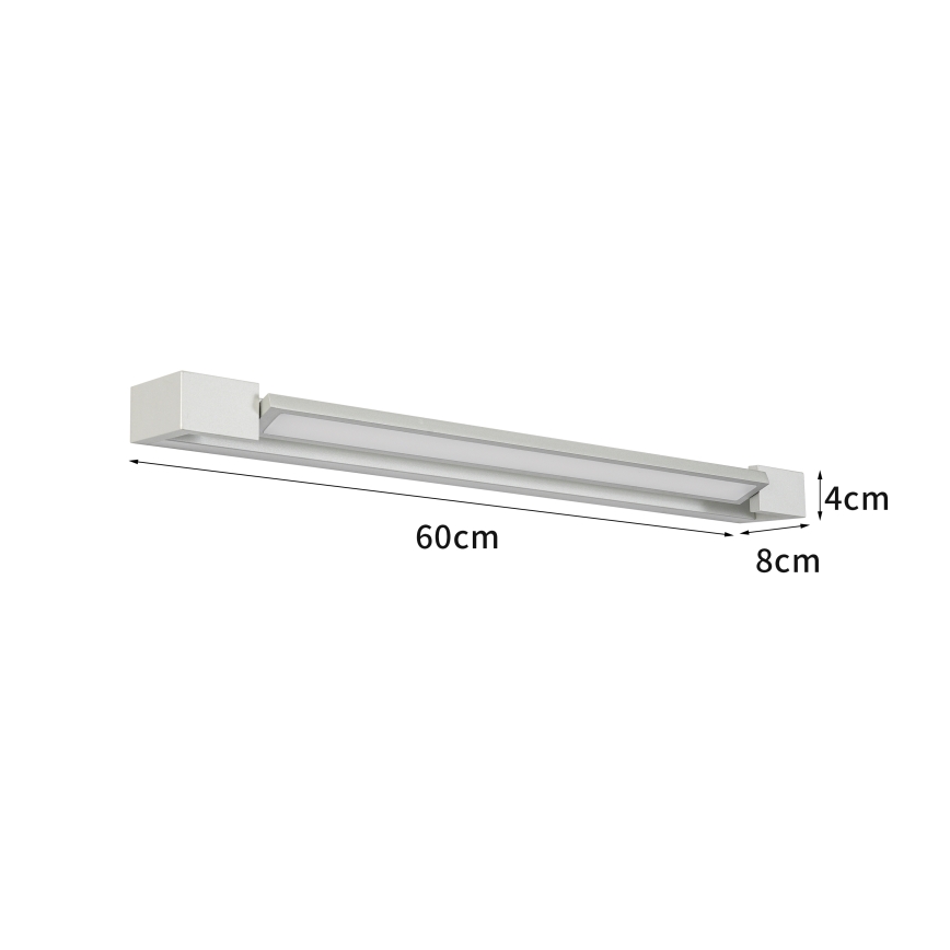 Brilagi - AQUA LINE LED-peilivalaisin 18W/230V 60 cm IP44 mattakromi CRI 90