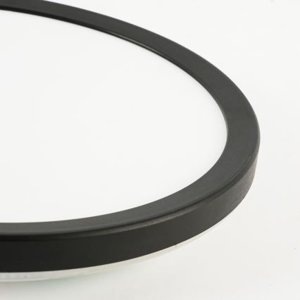 Brilagi - LED-kattovalaisin kylpyhuoneeseen ULTRA SLIM LED/12W/230V halkaisija 22,5 cm musta IP54