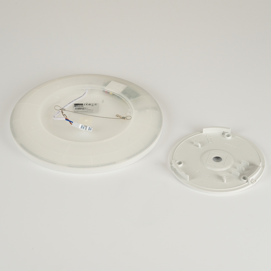 Brilagi - LED-kattovalaisin kylpyhuoneeseen ULTRA SLIM LED/12W/230V halkaisija 22,5 cm valkoinen IP54