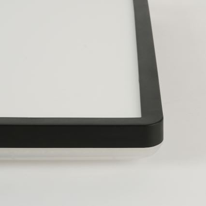 Brilagi - LED-kattovalaisin kylpyhuoneeseen ULTRA SLIM LED/24W/230V 42x42 cm musta IP54