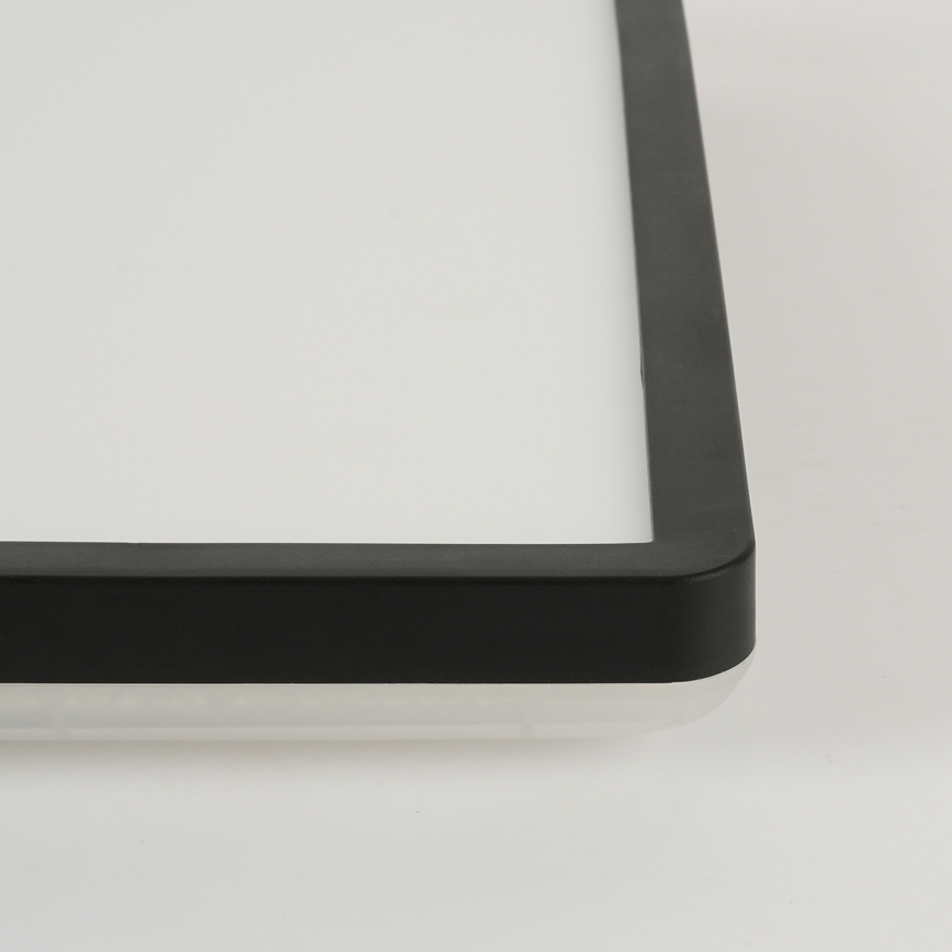 Brilagi - LED-kattovalaisin kylpyhuoneeseen ULTRA SLIM LED/24W/230V 42x42 cm musta IP54