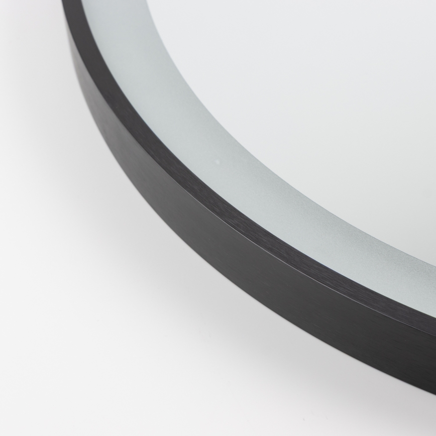 Brilagi - ASTI LED-kylpyhuonepeili 19W/230V Ø 60 cm, musta, IP44, CRI 90, himmennettävä + CCT