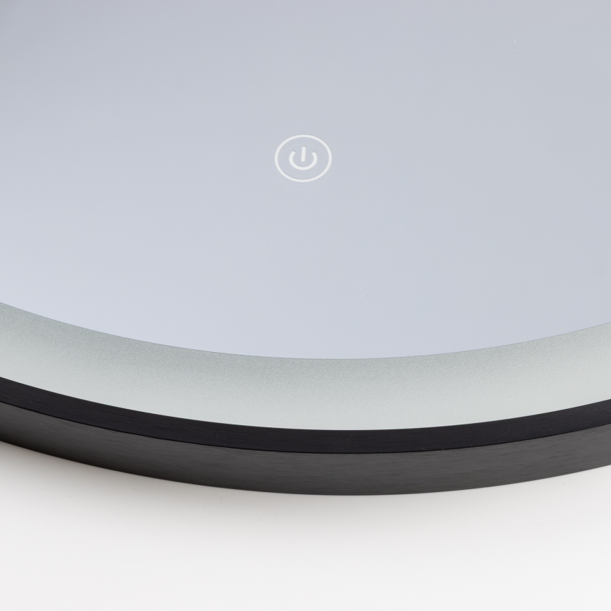 Brilagi - ASTI LED-kylpyhuonepeili 19W/230V Ø 60 cm, musta, IP44, CRI 90, himmennettävä + CCT