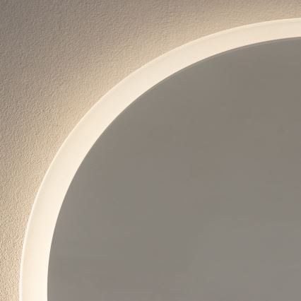 Brilagi - LED-kylpyhuonepeili BERNATE LED/19W/230V Ø 60 cm hopea IP44 CRI 90 himmennettävä + CCT