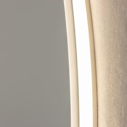 Brilagi - LED-kylpyhuonepeili BERNATE LED/19W/230V Ø 60 cm hopea IP44 CRI 90 himmennettävä + CCT