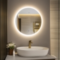BRILAGI - LED-kylpyhuonepeili CUNEO LED/19W/230V halkaisija 60 cm IP44 CRI 90 himmennettävä + CCT