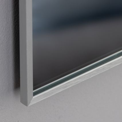 Brilagi - LED-kylpyhuonepeili DESIO LED/20W/230V 40x60 cm hopeanvärinen IP44 CRI 90 himmennettävä + CCT