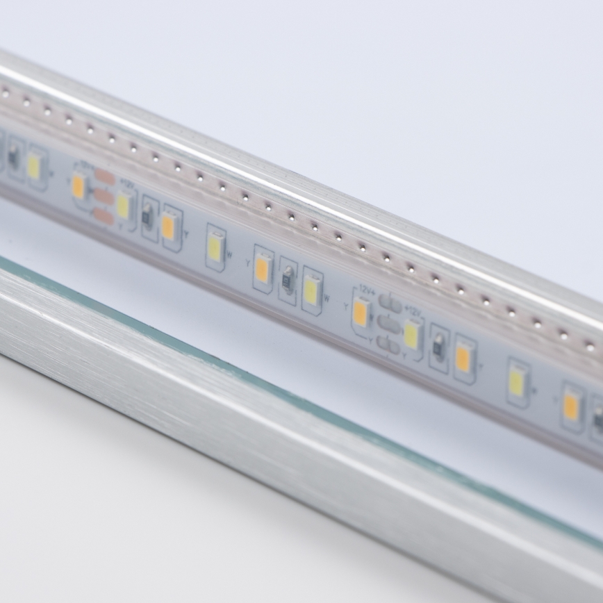 Brilagi - LED-kylpyhuonepeili DESIO LED/20W/230V 40x60 cm hopeanvärinen IP44 CRI 90 himmennettävä + CCT