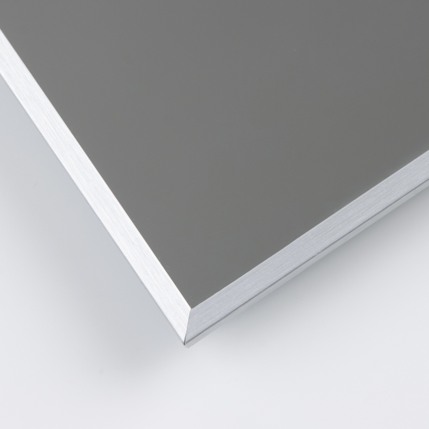 Brilagi - LED-kylpyhuonepeili DESIO LED/24W/230V 60x60 cm hopeanvärinen IP44 Ra 90 himmennettävä + CCT