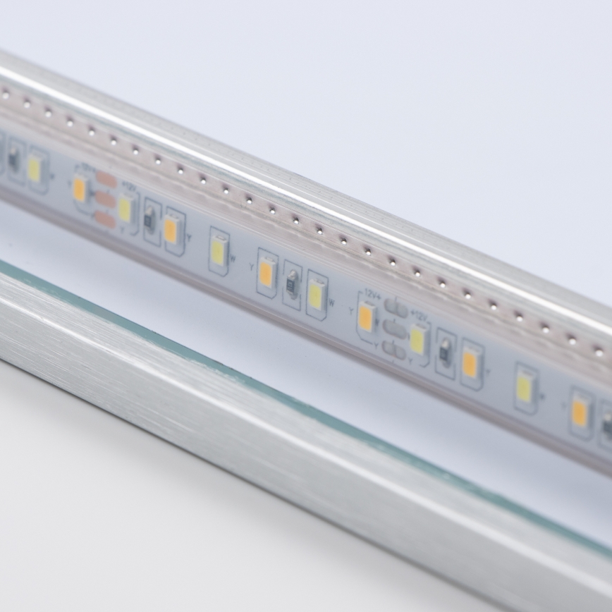 Brilagi - LED-kylpyhuonepeili DESIO LED/28W/230V 60x80 cm hopeanvärinen IP44 CRI 90 himmennettävä + CCT