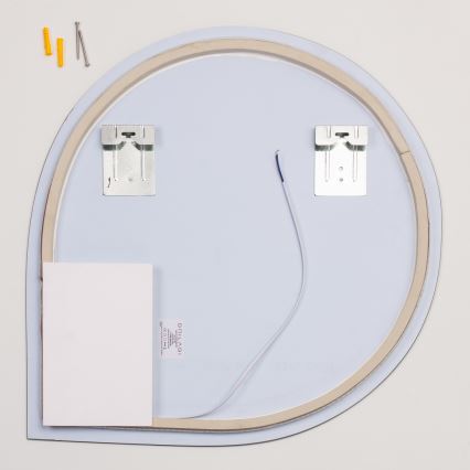 Brilagi - LED-kylpyhuonepeili RICADI LED/19W/230V 60x60 cm IP44 CRI 90 himmennettävä + CCT