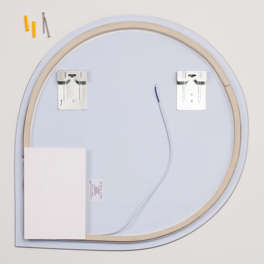 Brilagi - LED-kylpyhuonepeili RICADI LED/19W/230V 60x60 cm IP44 CRI 90 himmennettävä + CCT