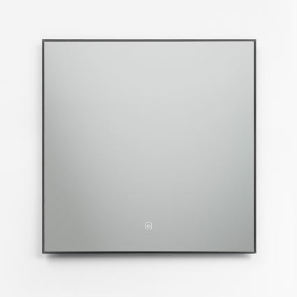 Brilagi - Kylpyhuonepeili SUELLO LED/24W/230V 60x60 cm musta IP44 Ra 90 himmennettävä + CCT