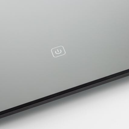 Brilagi - Kylpyhuonepeili SUELLO LED/24W/230V 60x60 cm musta IP44 Ra 90 himmennettävä + CCT