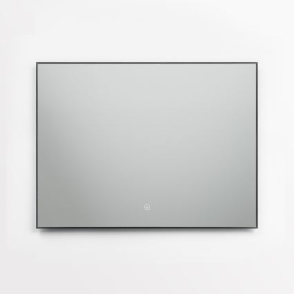 Brilagi - LED-kylpyhuonepeili SUELLO LED/28W/230V 60x80 cm musta IP44 CRI 90 himmennettävä + CCT