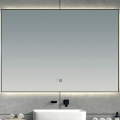 Brilagi - LED-kylpyhuonepeili SUELLO LED/28W/230V 60x80 cm musta IP44 CRI 90 himmennettävä + CCT
