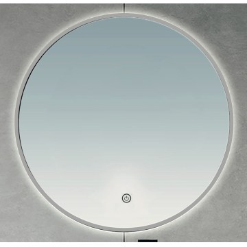 BRILAGI - LED-kylpyhuonepeili VENA SILVER LED/32W/230V Ø 100 cm IP44 CRI 90 himennettävä + CCT