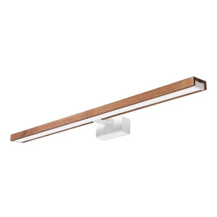 Brilagi - WOODY MIRROR 3v1 LED-kylpyhuoneen peilivalaisin LED/15W/230V 80 cm IP44 valkoinen/tammi kirsikka