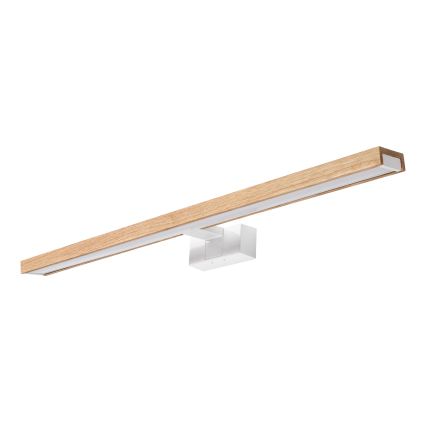 Brilagi - LED-kylpyhuonepeilin valaistus 3-in-1 WOODY MIRROR LED/15W/230V 80 cm IP44 valkoinen/tammi