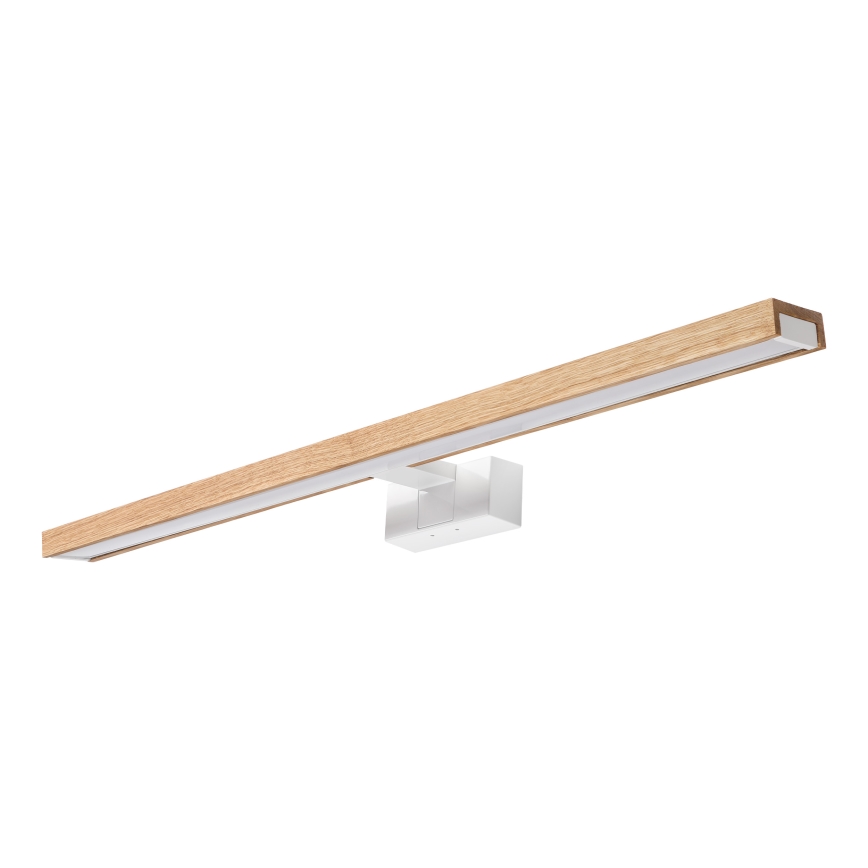 Brilagi - LED-kylpyhuonepeilin valaistus 3-in-1 WOODY MIRROR LED/15W/230V 80 cm IP44 valkoinen/tammi