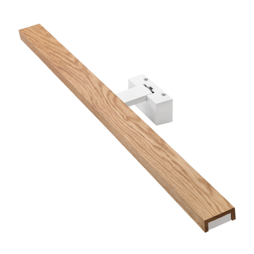 Brilagi - LED-kylpyhuonepeilin valaistus 3-in-1 WOODY MIRROR LED/15W/230V 80 cm IP44 valkoinen/tammi