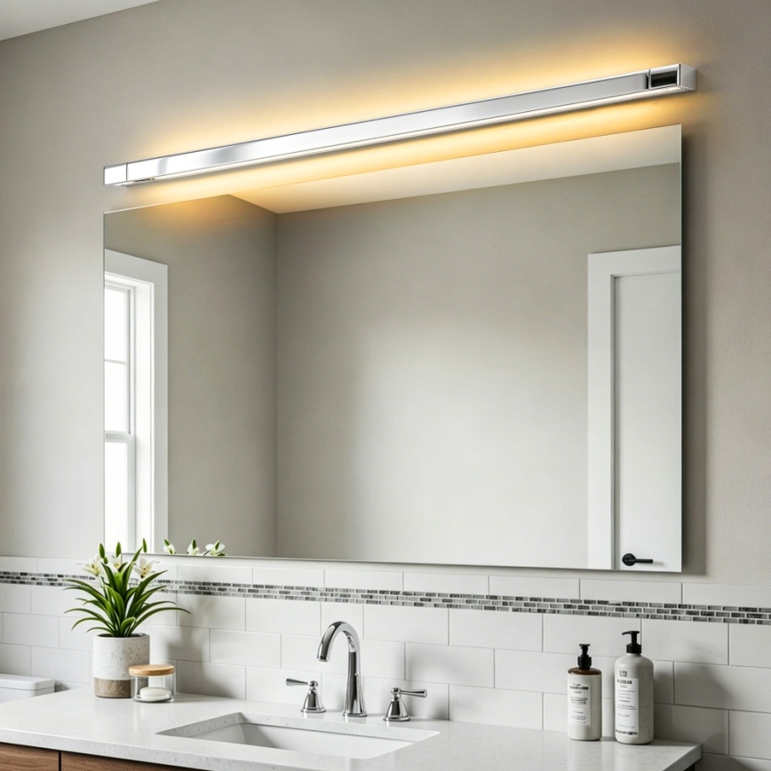 BRILAGI - LED-kylpyhuoneen peilivalaisin AQUA LINE LED/36W/230V 120 cm IP44 kiiltävä kromi CRI 90