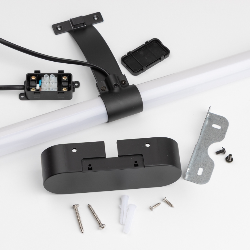 Brilagi - LED-kylpyhuoneen peilivalaisin 2-in-1 TUBEO LED/8W/230V 60 cm IP44 musta