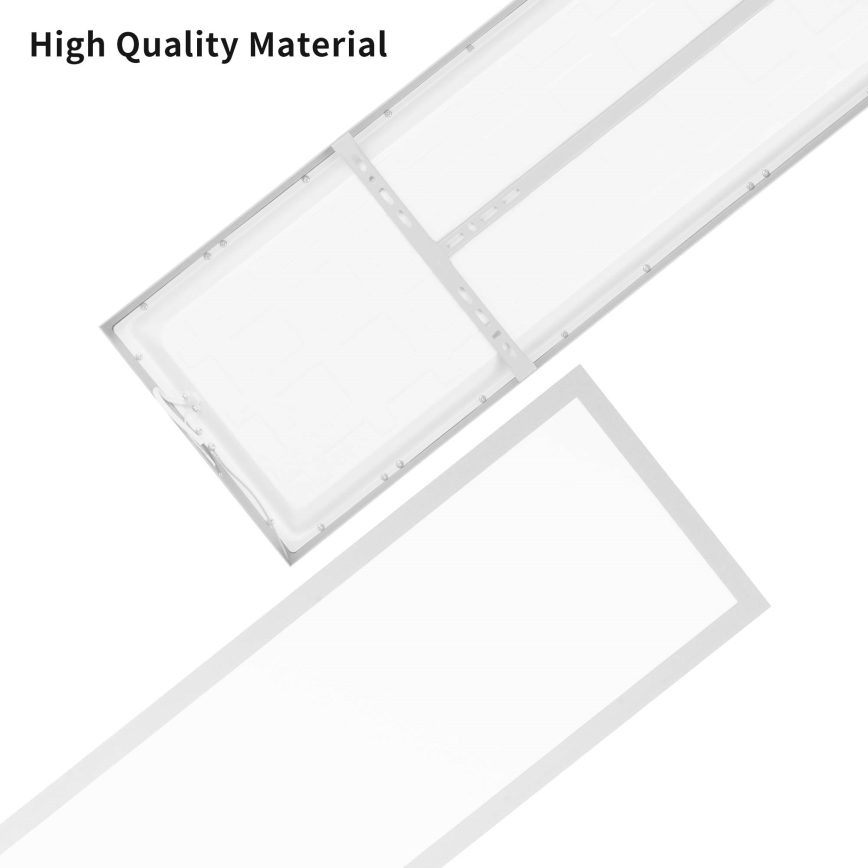 Brilagi - FRAME LED kylpyhuoneen kattovalaisin 50W/230V 3000/4000/6000K 120 x 30 cm IP44 hopea