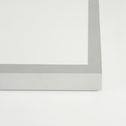 Brilagi - LED-kylpyhuoneen kattovalaisin FRAME LED/50W/230V 3000/4000/6000K 60x60 cm IP44 hopea