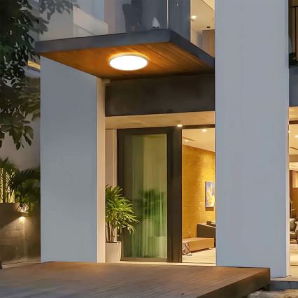 Brilagi - LED-kylpyhuoneen kattovalaisin ULTRA SLIM LED/24W/230V halkaisija 42 cm kultainen IP54