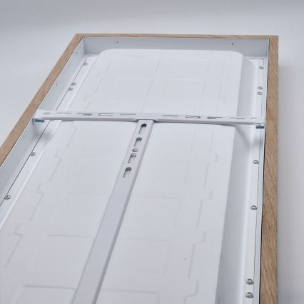 Brilagi - LED Kylpyhuoneen kattovalaisin WOODY FRAME LED/40W/230V 120x30 cm IP44 tammi