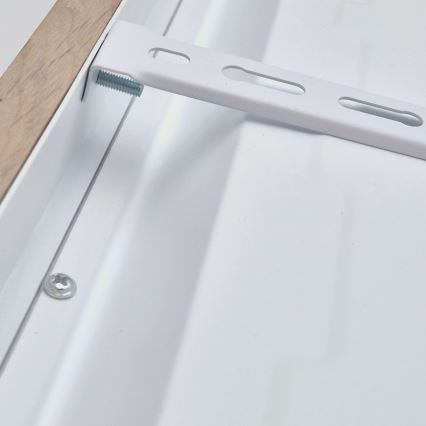 Brilagi - LED Kylpyhuoneen kattovalaisin WOODY FRAME LED/40W/230V 120x30 cm IP44 tammi