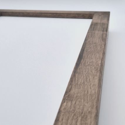 Brilagi - LED-kylpyhuoneen kattovalaisin WOODY FRAME LED/40W/230V 120x30 cm IP44 tammi/pähkinä