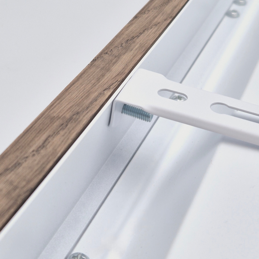 Brilagi - LED-kylpyhuoneen kattovalaisin WOODY FRAME LED/40W/230V 120x30 cm IP44 tammi/pähkinä