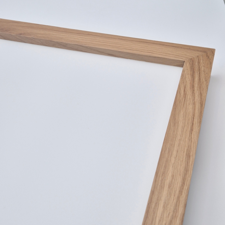 Brilagi - LED-kylpyhuoneen kattovalaisin WOODY FRAME LED/40W/230V 60x60 cm IP44 tammi